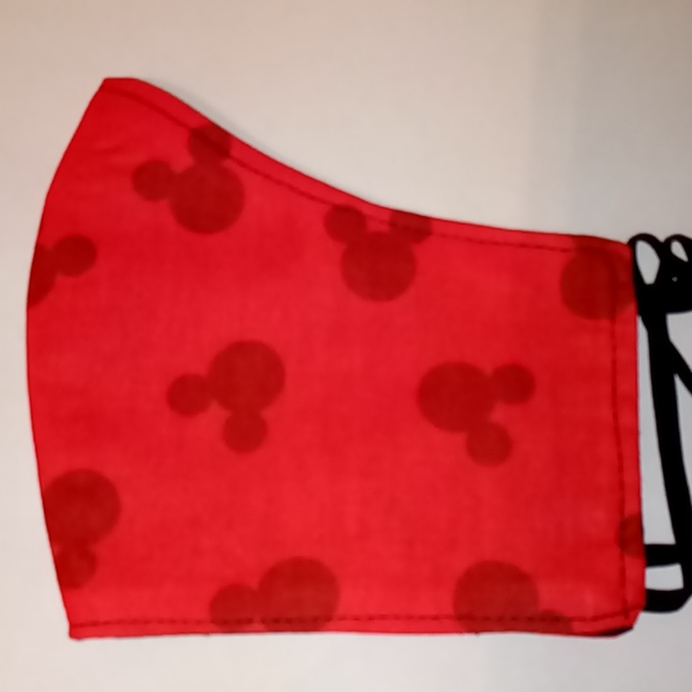 Disney Red Mickey Mouse Reversible Face Mask